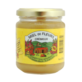 Miel de fleurs crémeux 250g