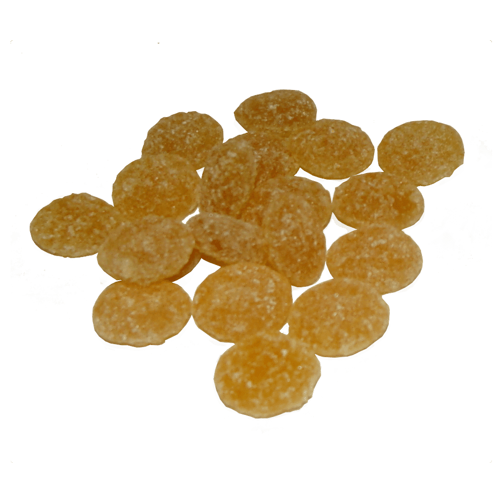 Bonbons durs au miel en bonbonnière (pot en verre), 3,5 oz - myPanier