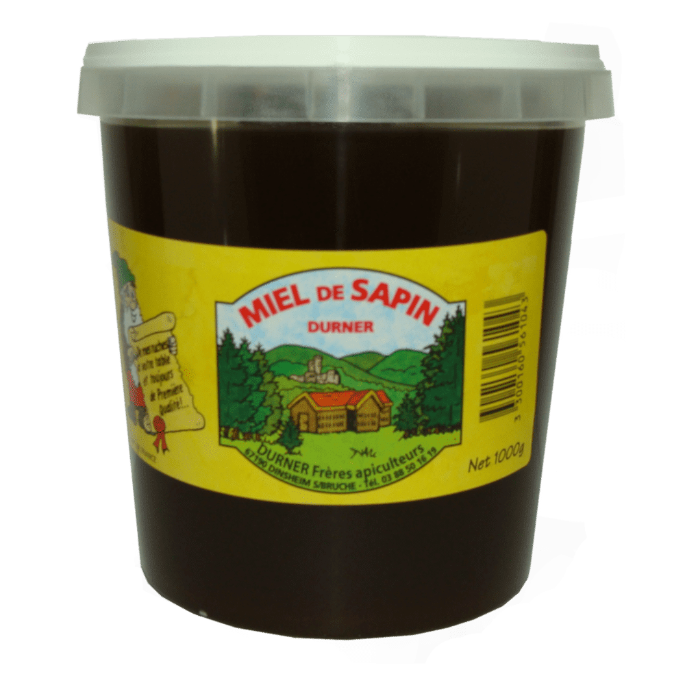 Miel de Sapin 1kg en plastique