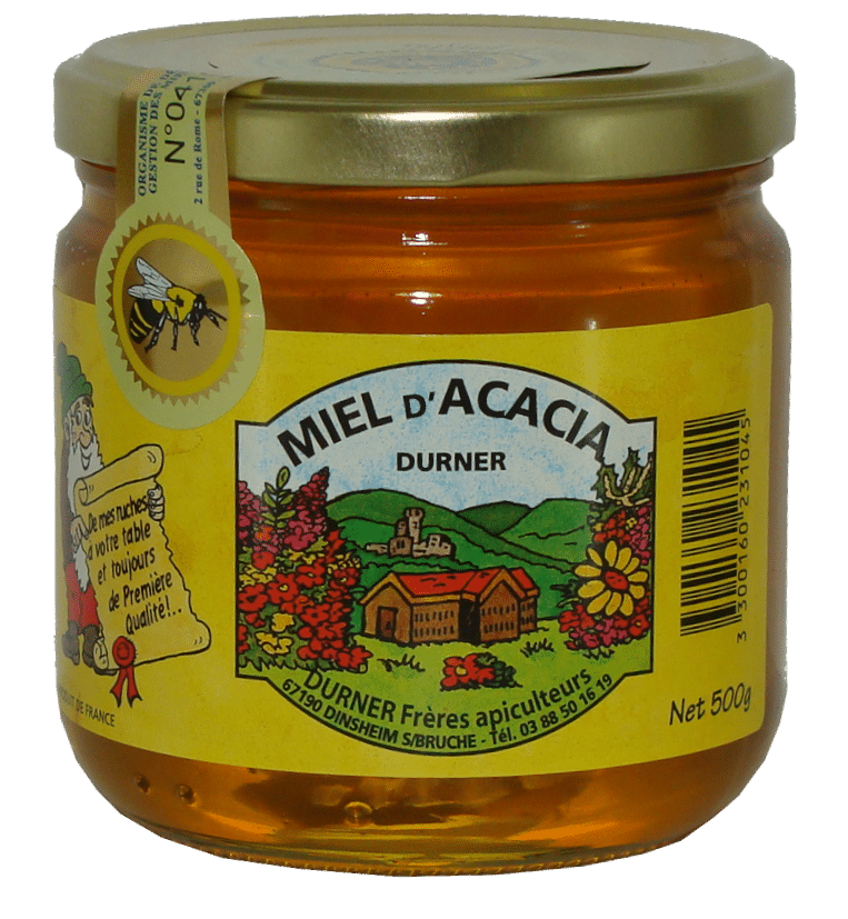 Miel d'Acacia IGP Miel d'Alsace 500g